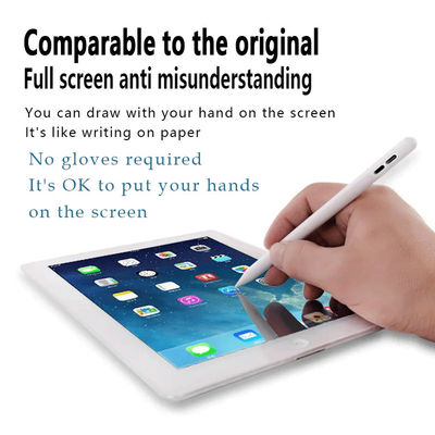 Tablette en aluminium personnalisée Pen Palm Rejection Stylus For Ipad d'écriture d'affichage à cristaux liquides