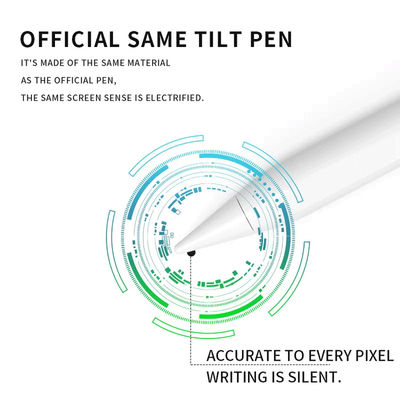 Tablette en aluminium personnalisée Pen Palm Rejection Stylus For Ipad d'écriture d'affichage à cristaux liquides