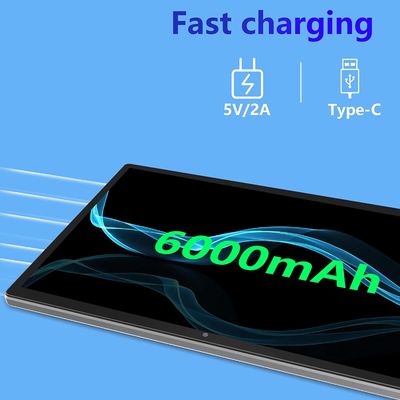 Pouce fait sur commande Ultrabook 1280x800 IPS 4GB+64GB du noyau 10 du quadruple Android11