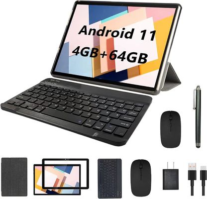 Pouce fait sur commande Ultrabook 1280x800 IPS 4GB+64GB du noyau 10 du quadruple Android11