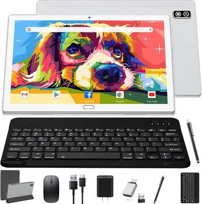 Tablette de Chromebook de noyau d'Octa de 10 pouces Windows 2 dans 1 avec 4+64/128GB