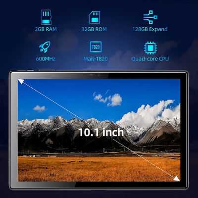 Carnet Android 11 de protection de 32GB ROM Quad Core Ultrabook Touchscreen Smart 10,1 pouces