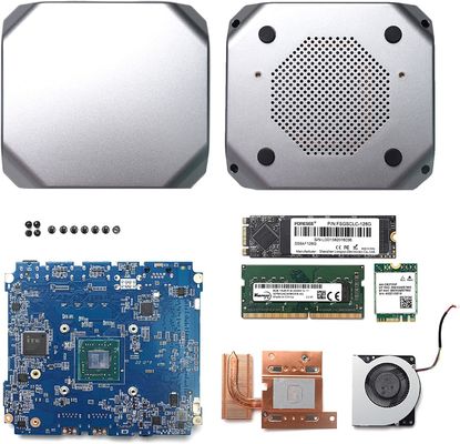 disque transistorisé d'Ubuntu 8GB RAM 128GB de PC d'APU Linux de 4K AMD Ryzen A9 9400 mini