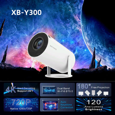 Projecteur HD 4K avec processeur ARM Cortex-A53 quad-core et GPU Mali-G31